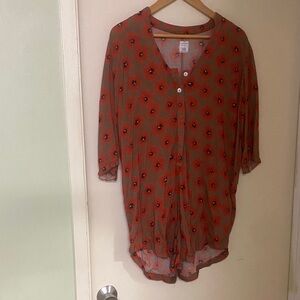 EUC Lokahi swimwear romper size small